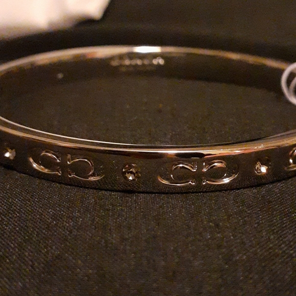 Coach Silver Bangle - Picture 2 of 4